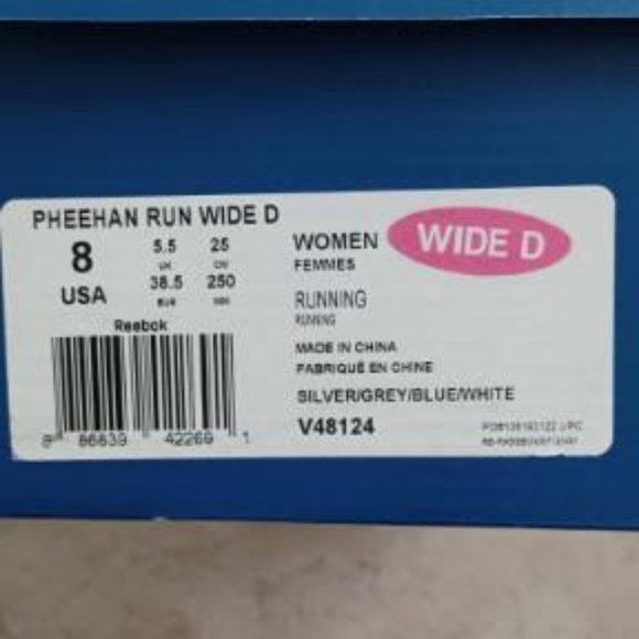 Reebok Pheehan Running Shoe - NWT - Picture 4 of 9